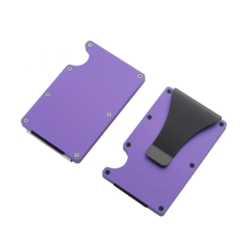 

New Product Rfid Blocking Card Holder For Wholesales, Customized color