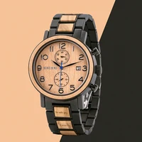 

BOBO BIRD Auto Date Chronograph Wristwatches Wooden Watches For Men And Women