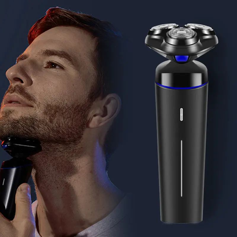 
5 in 1 Beard Nose Hair Trimmer Face Electric Shaver Rotary Razor Grooming Kit Rechargeable Electric Shaver 