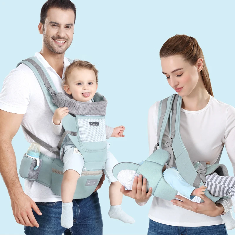 

C'dear Multi-function 360 All-position Organic Breathable Baby Wrap Ring Sling Ergonomic Baby Carrier