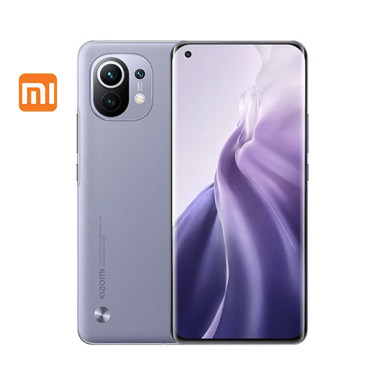 

Xiaomi 11 game smart 5G mobile phones with Type-C 55W Charger Mi11 2K AMOLED smartphones With Low Price
