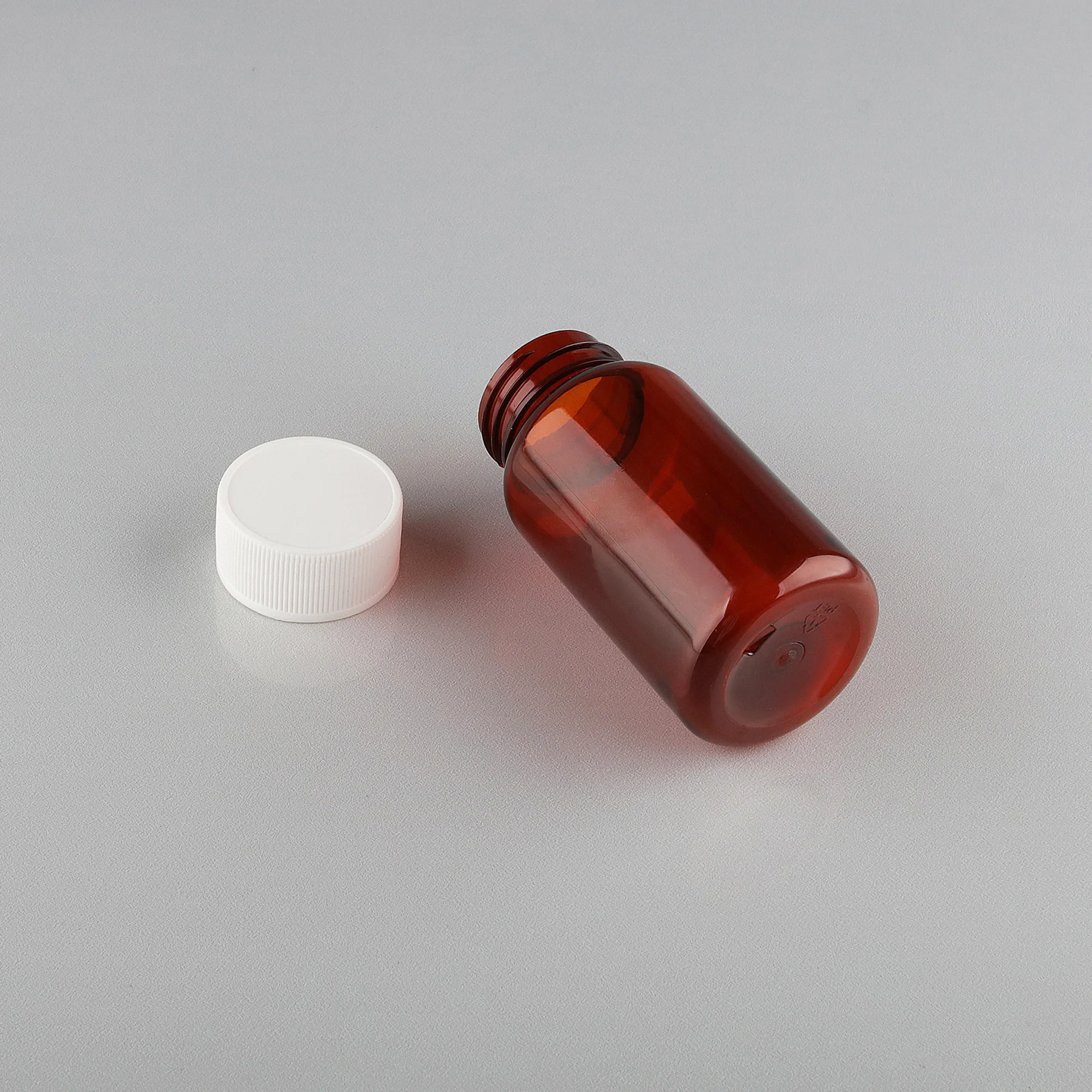 100ml 琥珀宠物药店药瓶儿童安全维生素塑料瓶