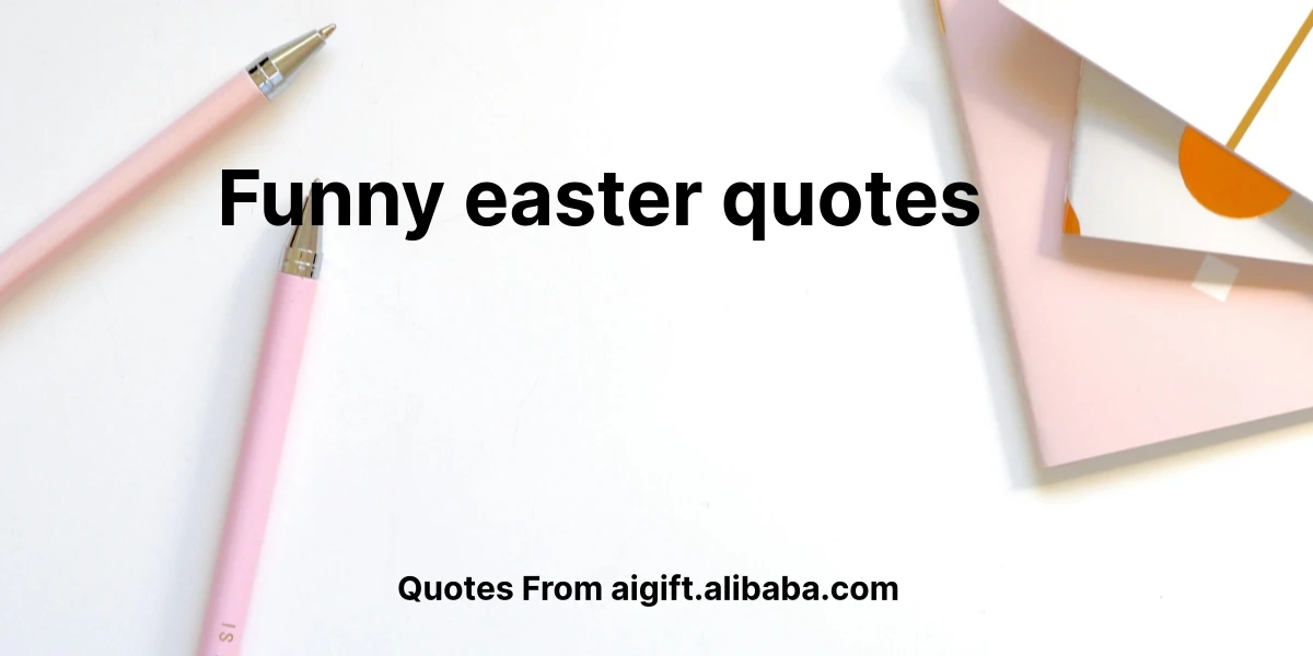 funny easter quotes