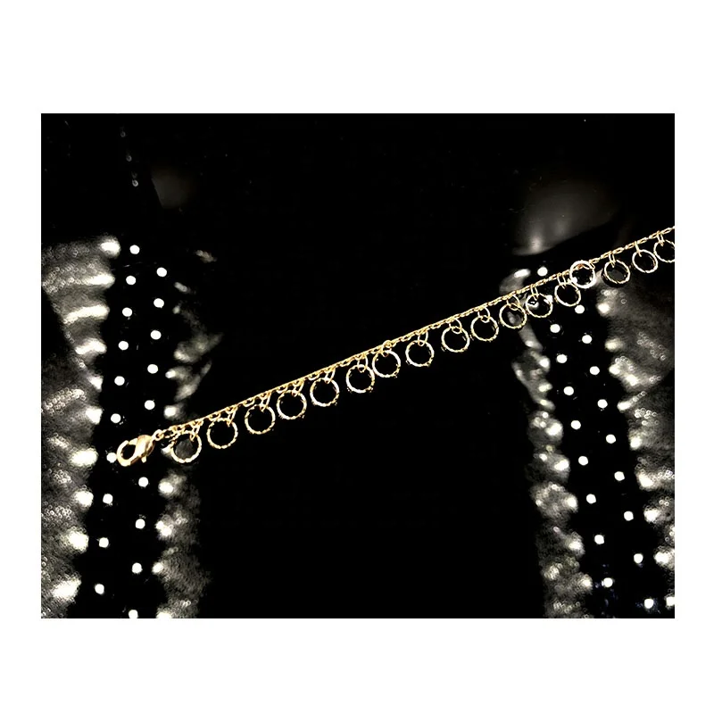 

BMZ  new tassel gold ankle bracelet trendy anklet bracelet foot jewelry