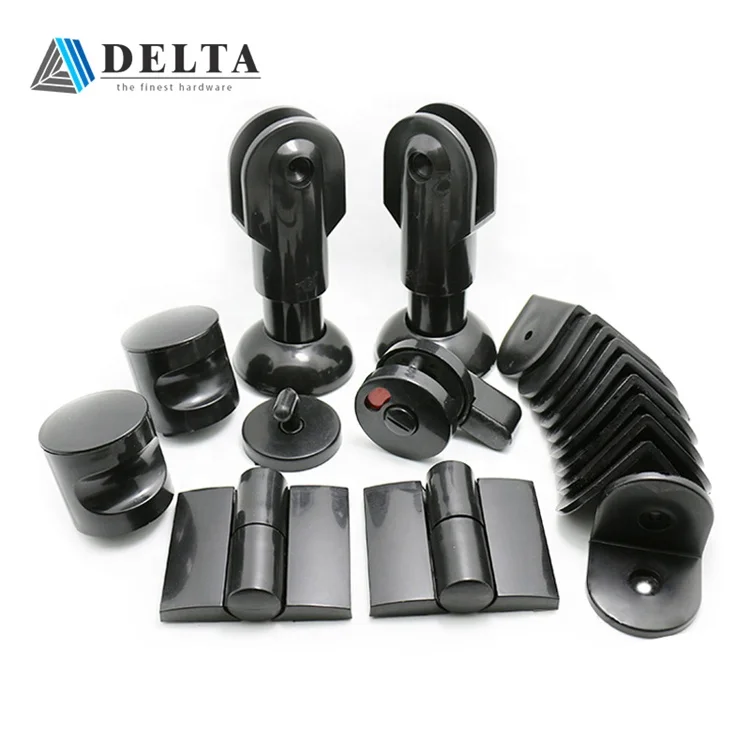 High Quality Toilet Cubicle Partition Nylon Hardware Bathroom