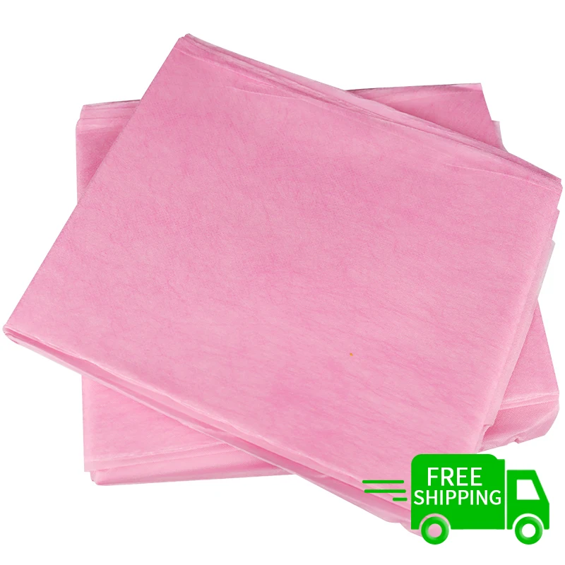 

FREE DELIVERY DISPOSABLE Non-Woven SS sheet disposable Bed Sheet For Massage, Spa, Tattoo and Exam tables, White/bule/pink