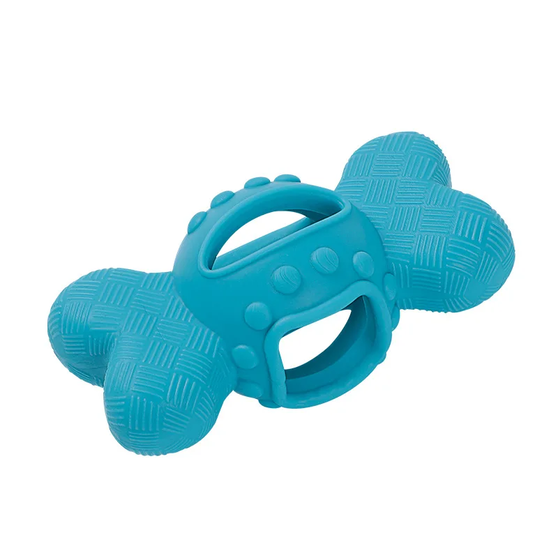 

Eco-friendly Rubber Materials Dog Bones Dog Chew Toys Training Toys Puppy Toys Toothbrush Chew Pet Interactive Chews