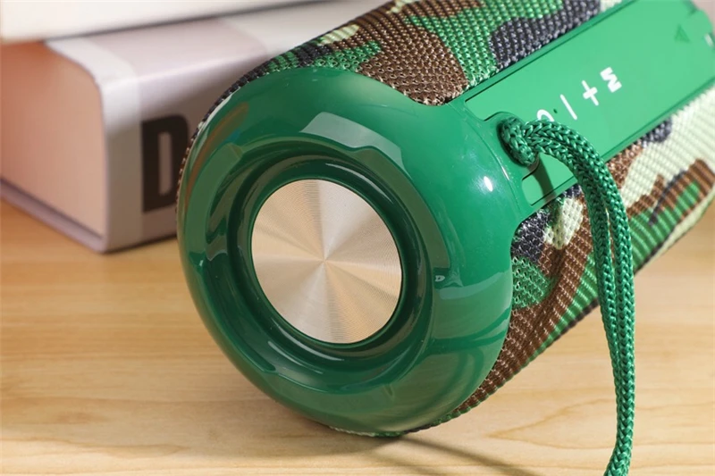 2020 New portable stereo wireless speakers TG524 small loud speaker outdoor waterproof music player with FM radio TWS function - ANKUX.COM