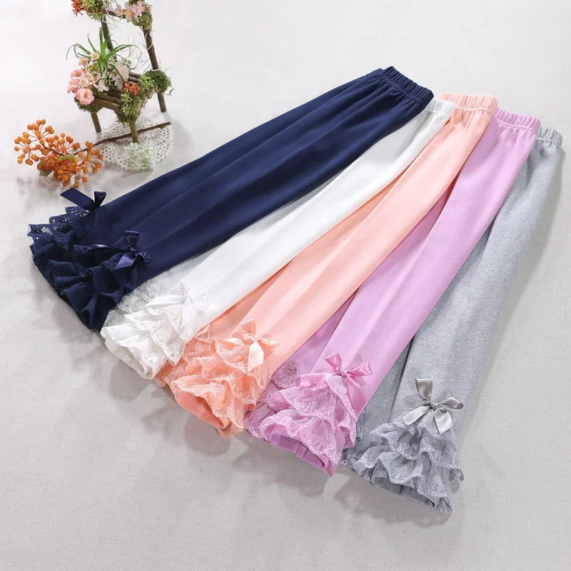 

B10502A child girl's cotton legging hot sale girl legging pants legging capris