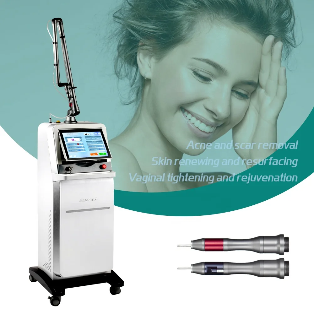 

professional medical equipment laser scar and acne removal machine for skin rejuvenation co2 fractional laser with ce approved