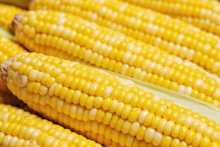 Multiple spiced corns on a platter