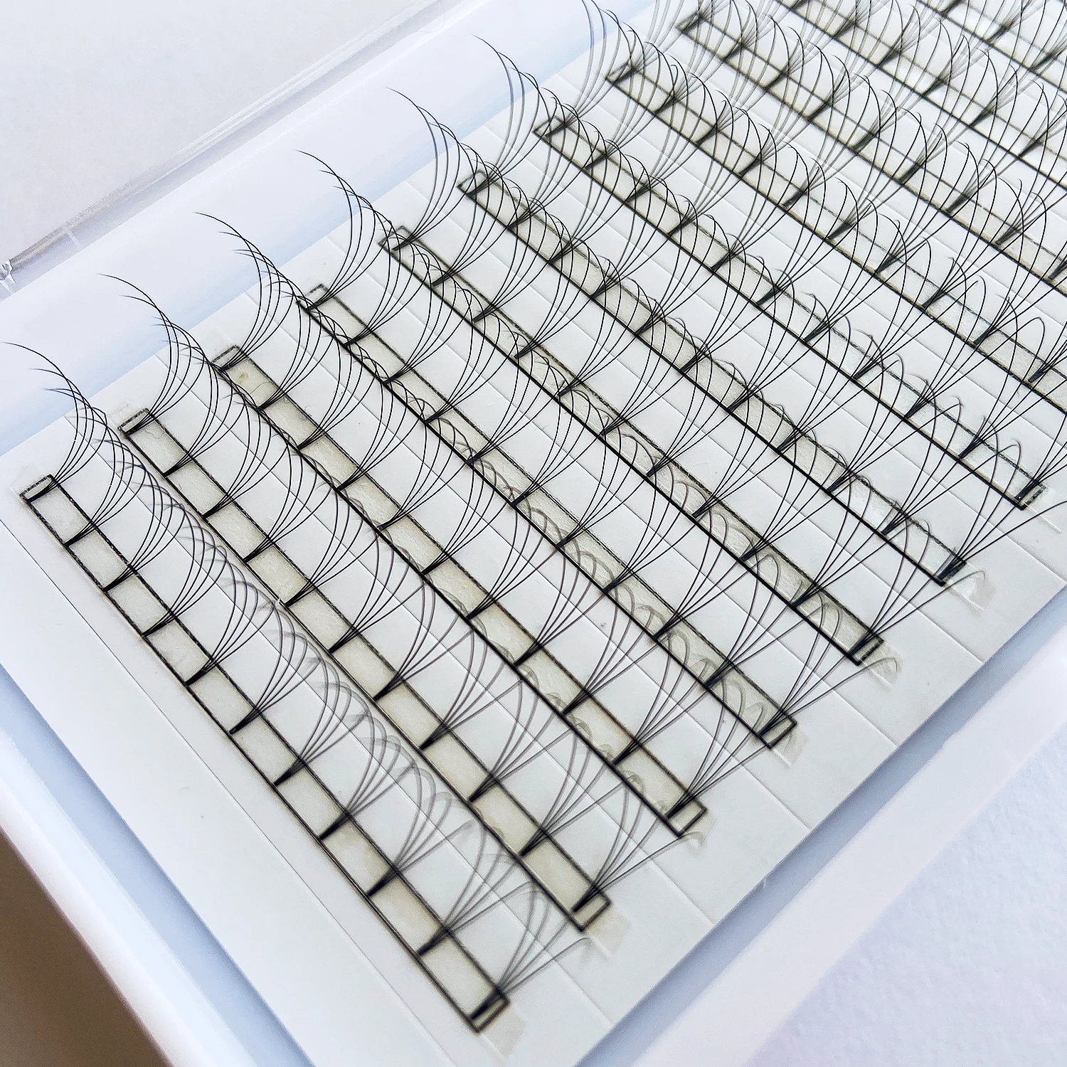 

2D 3D 4D 5D premade volume lashes eyelash extensions one by one 6d, Matte