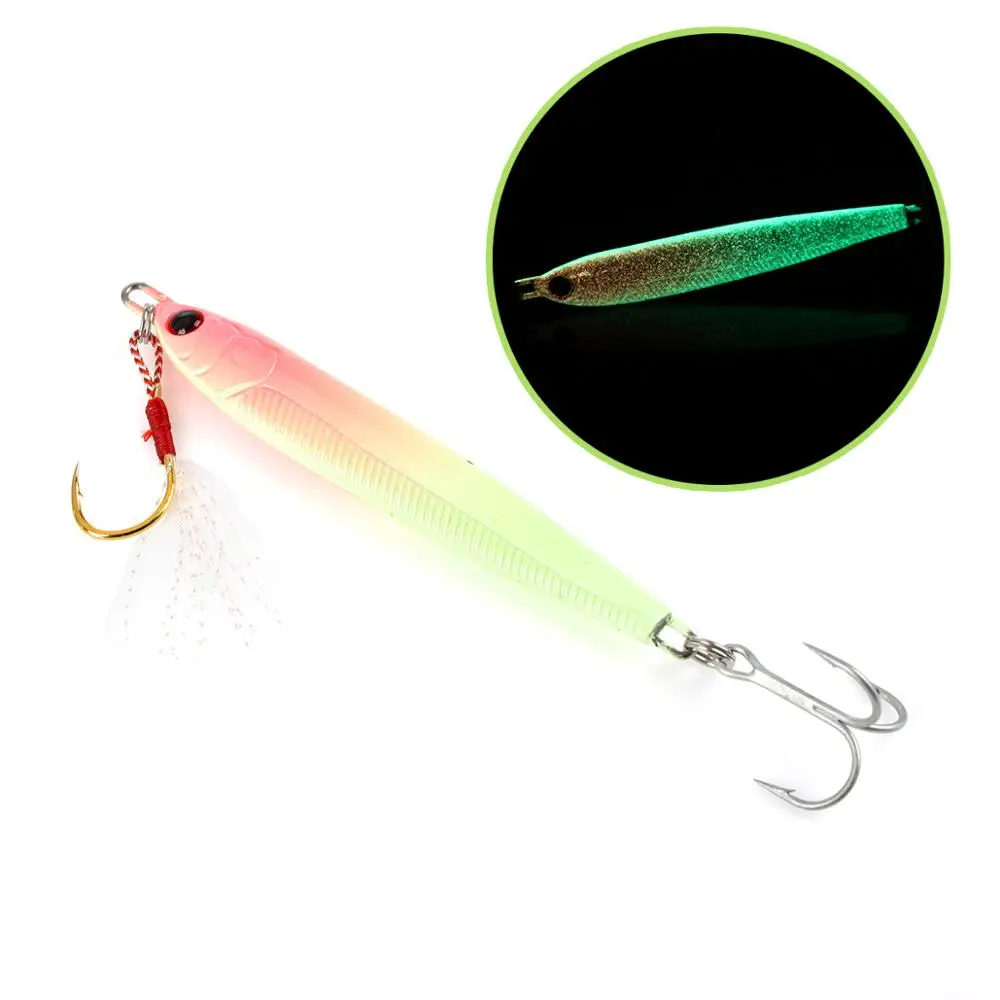 

Toplure Wholesale High Quality 40g Metal Fishing Lure lead jig, Colors