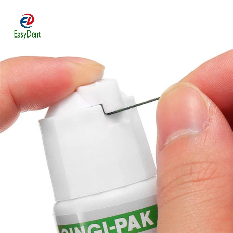 Dental Gingival Retraction Cord Disposable Knitted Cotton Line Dentist