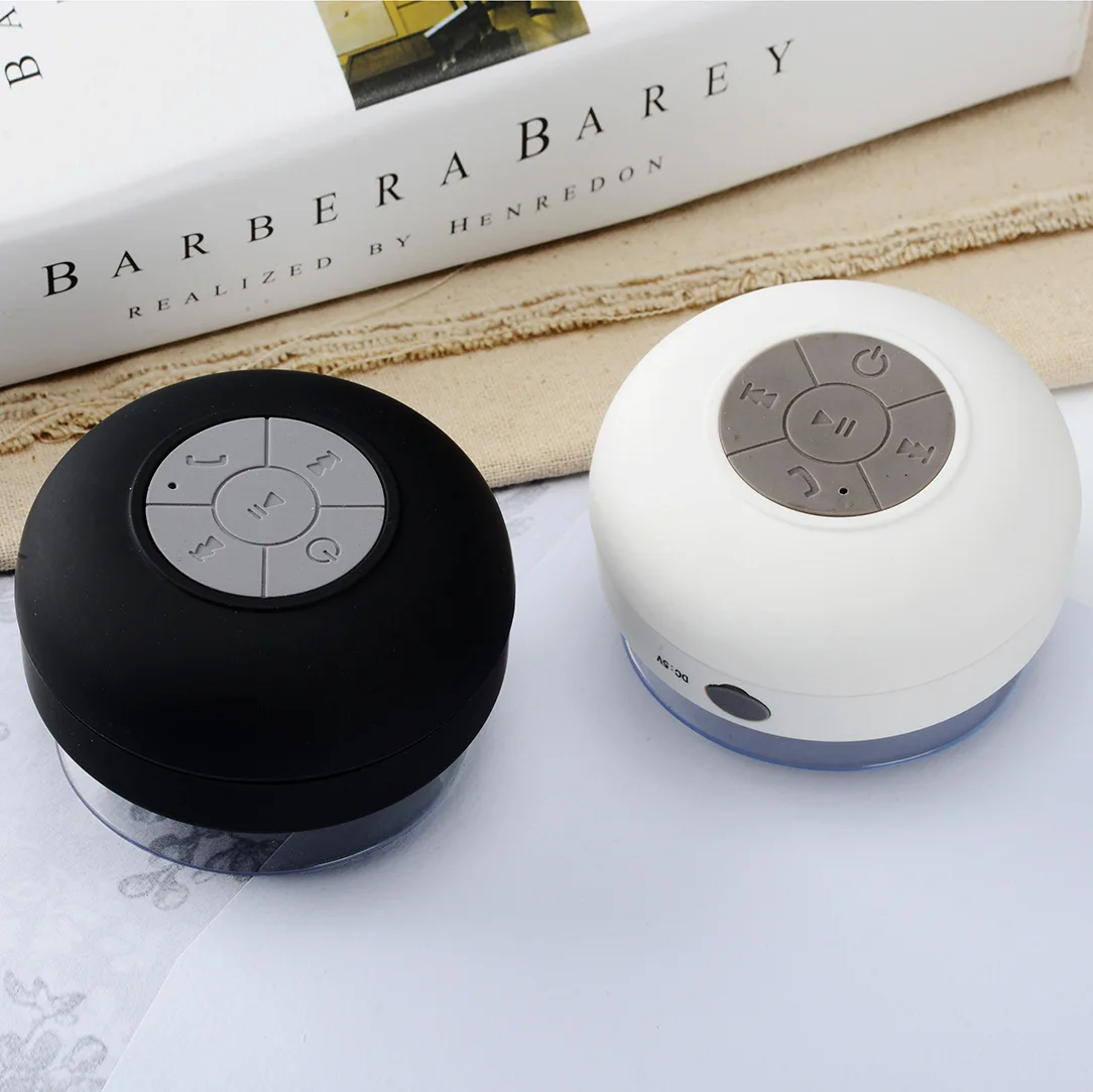 IPX7 waterproof sucker shower bluetooth speaker portable mobile phone wireless mini speaker - ANKUX.COM