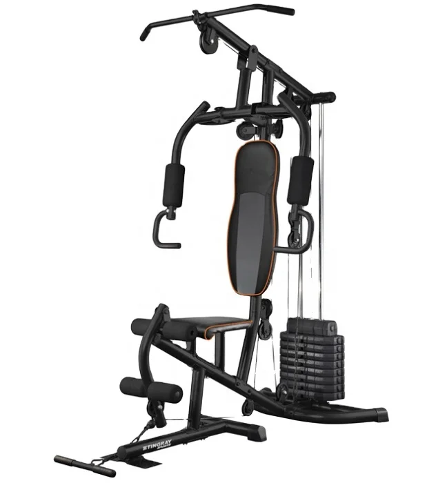 Body Solid Complete Multipurpose Home Gym,Multi 3 Station Home Gym