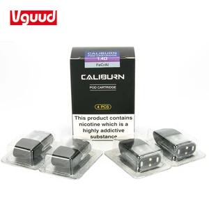 Original Authentic Vguud compatible  UWELL Caliburn pod cartridge 2ml 1.4ohm Atomizer Vaporizer  better quality