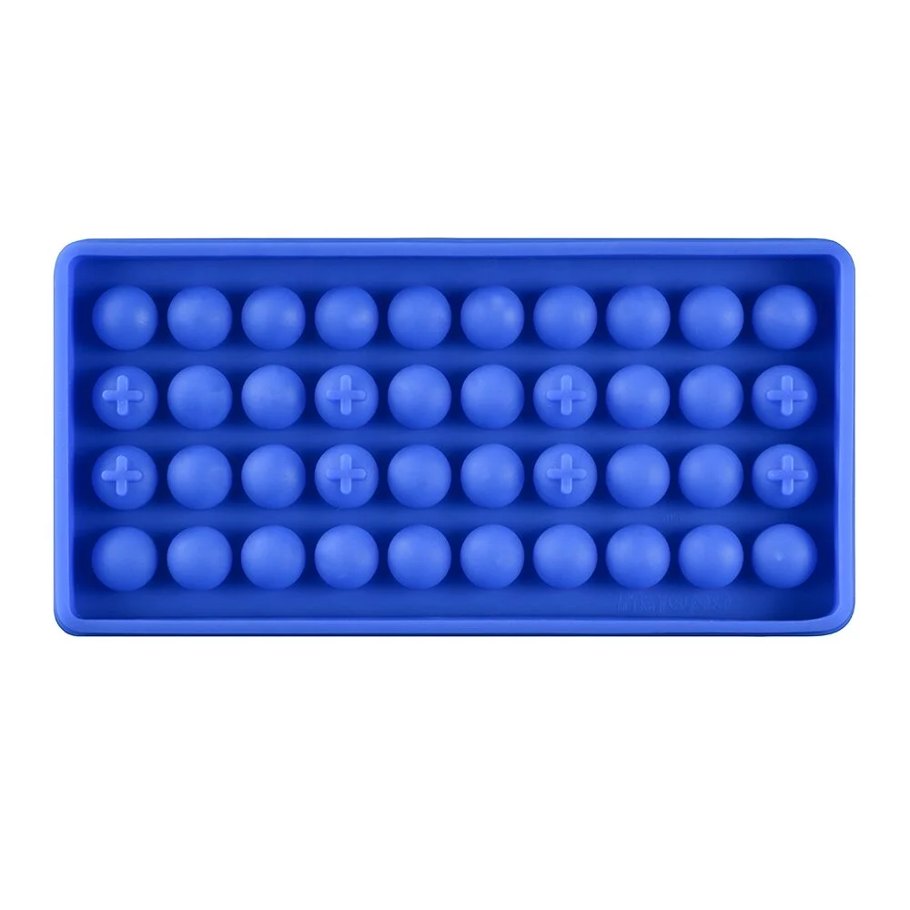 

Hot Selling Chocolate Mold Mini Ball Shape Silicone Ice Cube Tray Ice Cream Mold