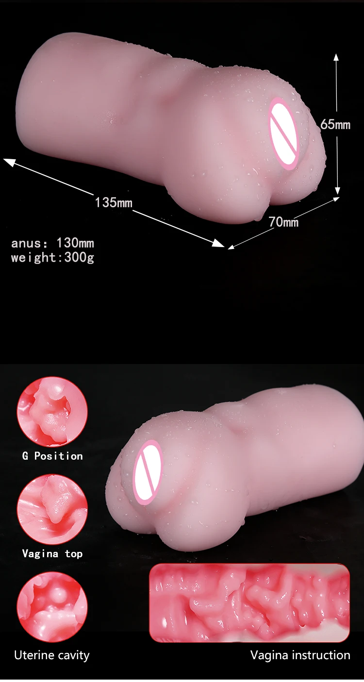 Langfei logo  factory Sexual Oral Gay Adult Toy Male Rubber Vagina Mouth Aircraft masturbator sex toy for men