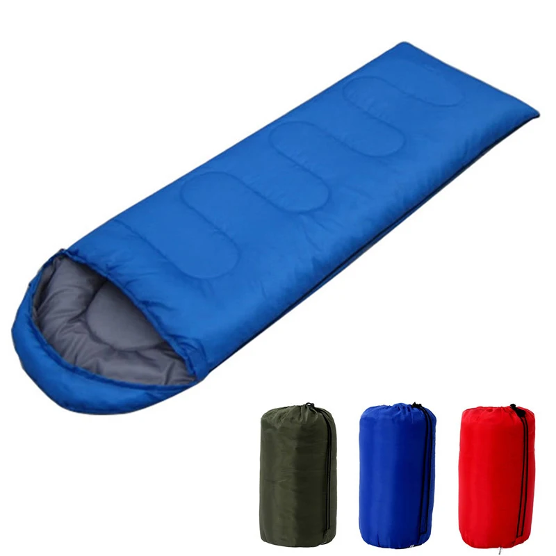 

Bolsa Sacos De Dormir Outdoor Hiking Travel Ultralight Lightweight Envelope Waterproof Adult 4 Seasons Camping Sleeping Bag