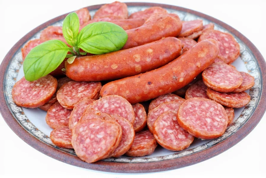 Natural hog casings soaked in water