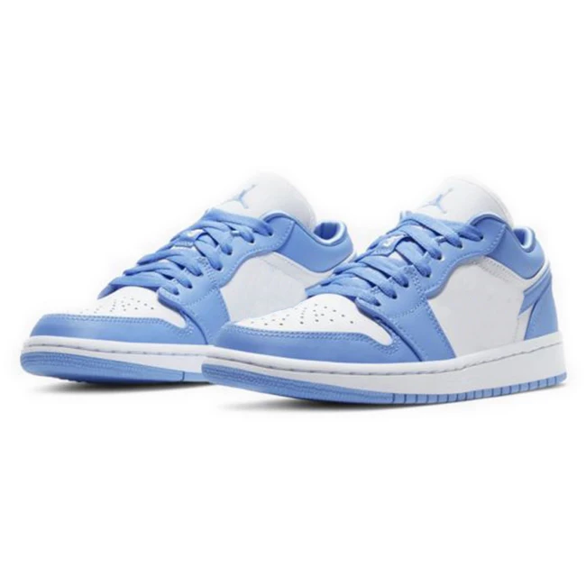 

1 Low University Blue Men Women Sneakers Fashion Casual Sports Shoes Basketball Shoes with Box