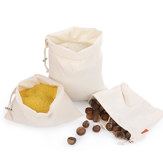 
Best supplier reusable string shopping eco friendly organic cotton net bag 