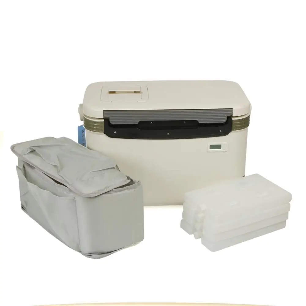 
Medical cooler cold chain box for vaccine transport 18L carrier box 