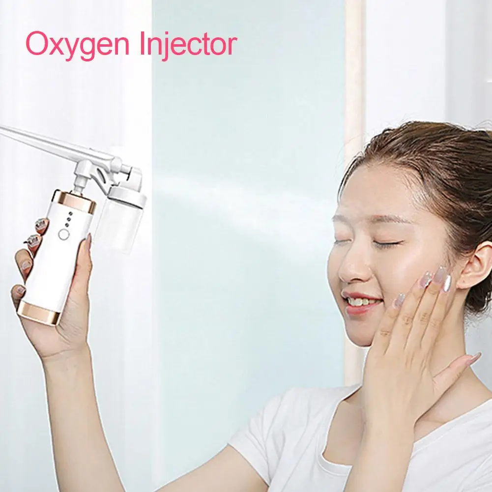 

Oxygen Injector Nano Ionic Facial Steamer For Face Skin Beauty Spa Face Sprayer Machine Beauty Face Steaming Device