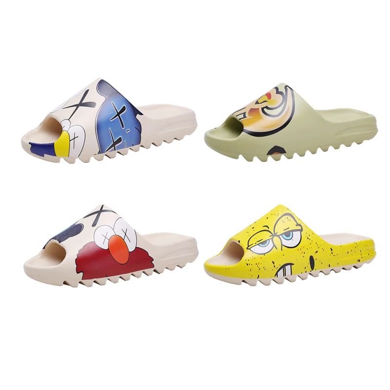 

2021 Original High Quality Brand Logo Custom Women summer Yeezy Slide Yeezy Shoes kids yeezy slides, Customized color