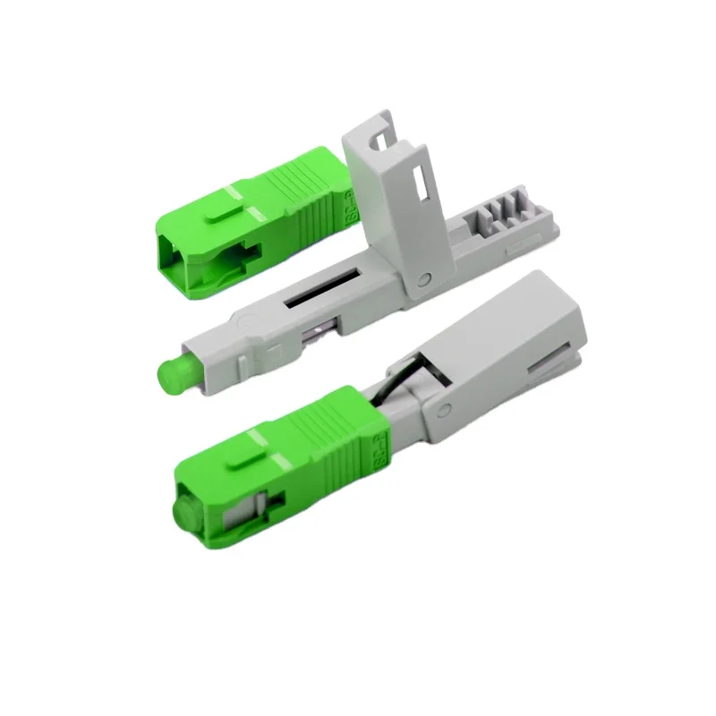 

Repeated Use SC APC quick FTTH drop cable fiber optic fast connector