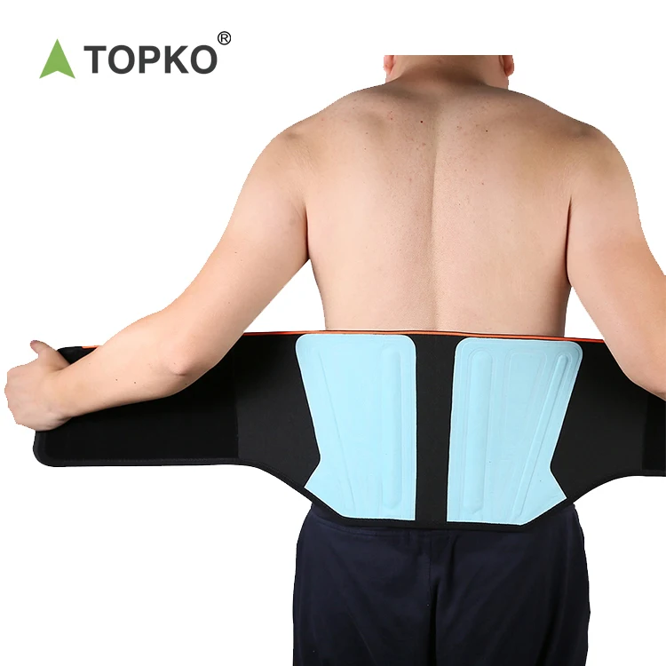 

weight lifting gym training squat waist back support belt lumbar support sports waist belt trainer, Pink, blue