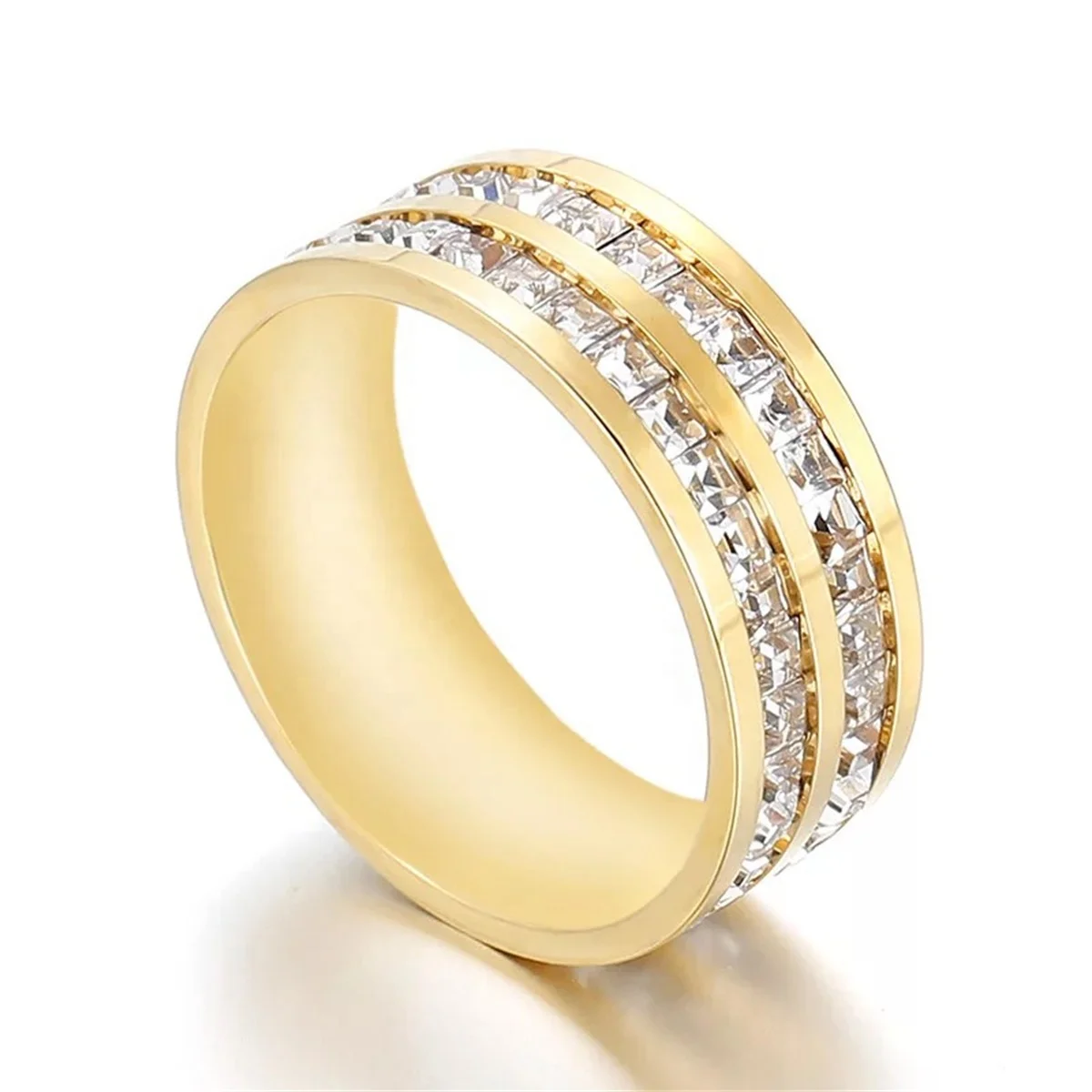 

Autumn summer fashion ring for male men for men jewelry gift, Gold/silver/rose gold