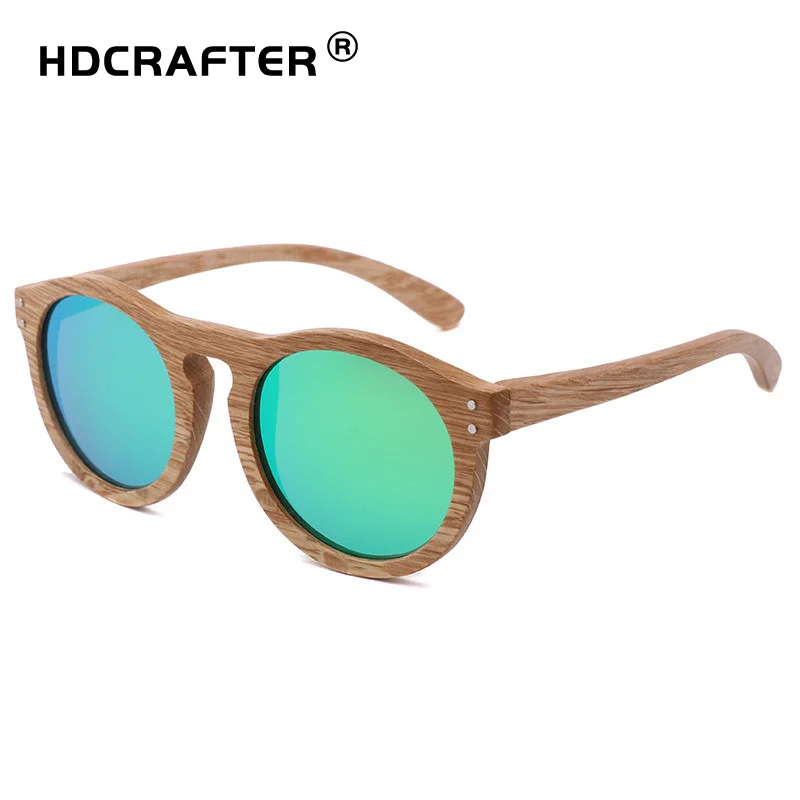 

HDCRAFTER handmade TAC Polarized natural wooden Sunglasses for unisex wholesale OEM Customize logo uv400 hot sale 2021