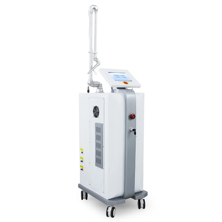 

Fast delivery professional co2 fractional laser machine for acne scar removal pore removal noninvasive skin rejuvenation device, White