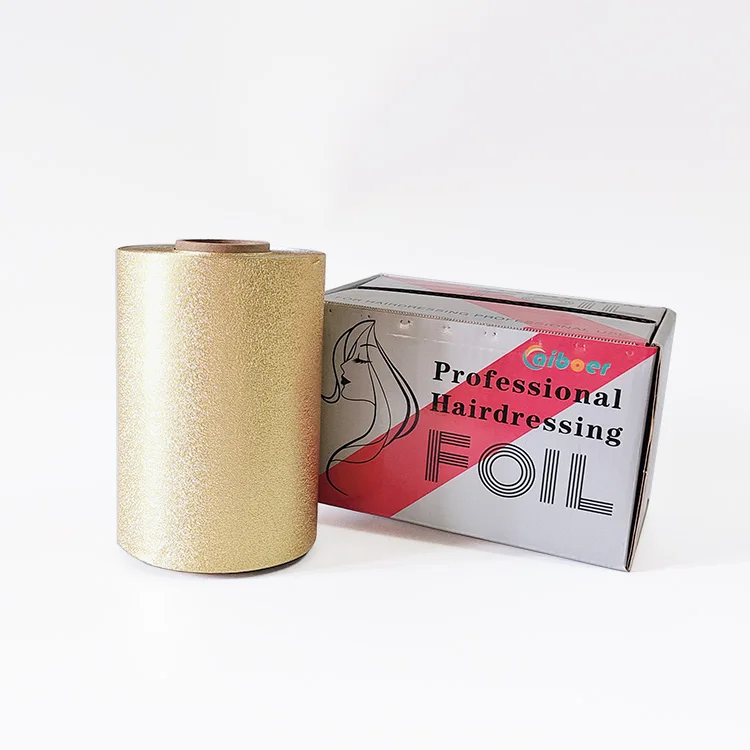 Low MOQ 12 Rolls with Factory Price for Customized Hair Foils Wholesale Hair Foil