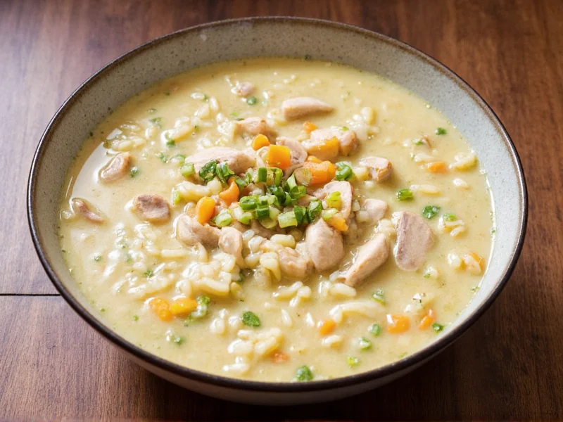 Perfect Chicken Rice and Mushroom Soup Recipe: Creamy & Comforting