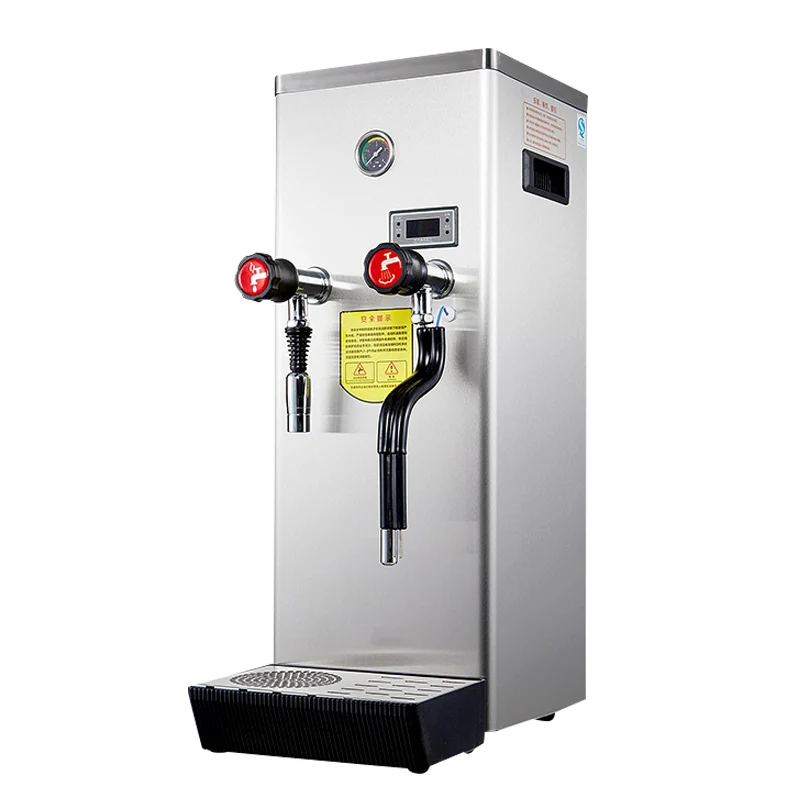 

Xeoleo Commercial Steam Water Boiler Stainless Steel Teapresso Machine Milk Foam Machine for Bubble Tea 2800W/10L Coffee Machine