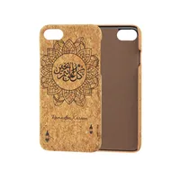 

Eco-friendly Wood Cork Mobile Phone Accessories for iPhone X for iPhone 7 Unique Printing Wooden Phone Case for Apple