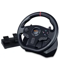 

PXN-V900 PS4 900 Degree Racing Car Gaming Steering Wheel with Pedal for PC/PS4/ Xbox one/ Switch