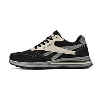 

Factory supply discount black white price breathable anti-slip hiking running casual flat sneaker sport shoe leisure sports shoe