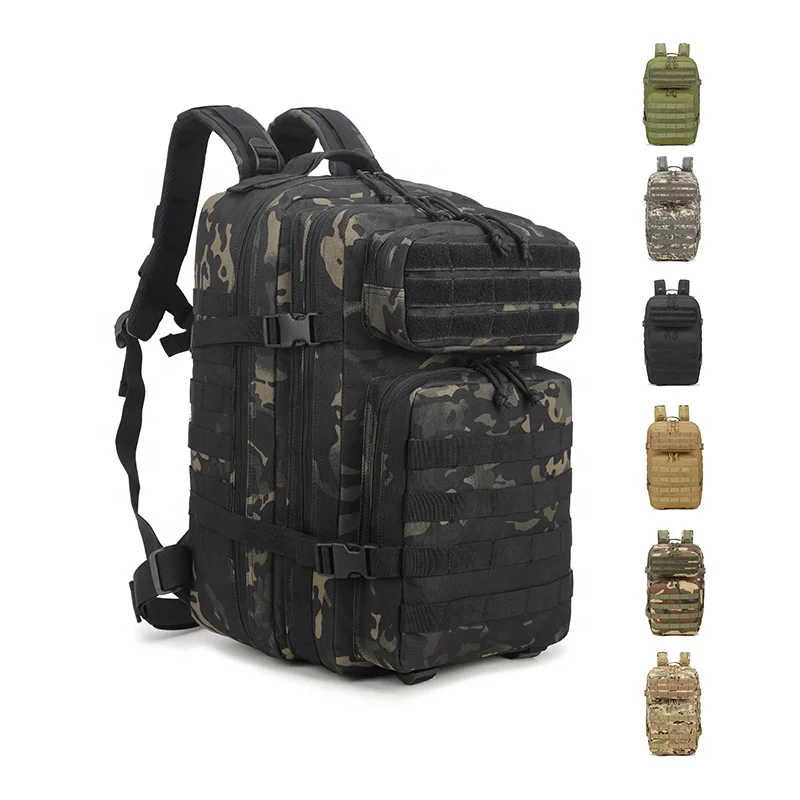 

YAKEDA Backpack In Stock Custom 40L Outdoor Travel Hiking Operator Waterproof Molle TACTICO Rucksack Gear Tactical Backpack Bag