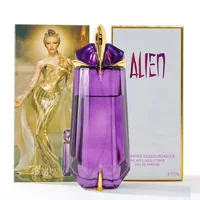 

Lady Perfume eau tendre Mugler Alien 90ml Women Eau De Parfum Cologne Toilette Lasting Fragrance Spray 3.0fl.oz Free shipping