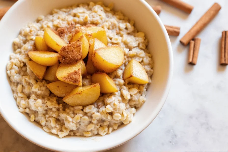cinnamon apple oatmeal