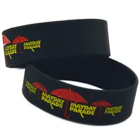 

Promotional Eco-friendly Custom Printed Debossed Silicone Wrist Bands,Personalized Scented Silicone Bracelet