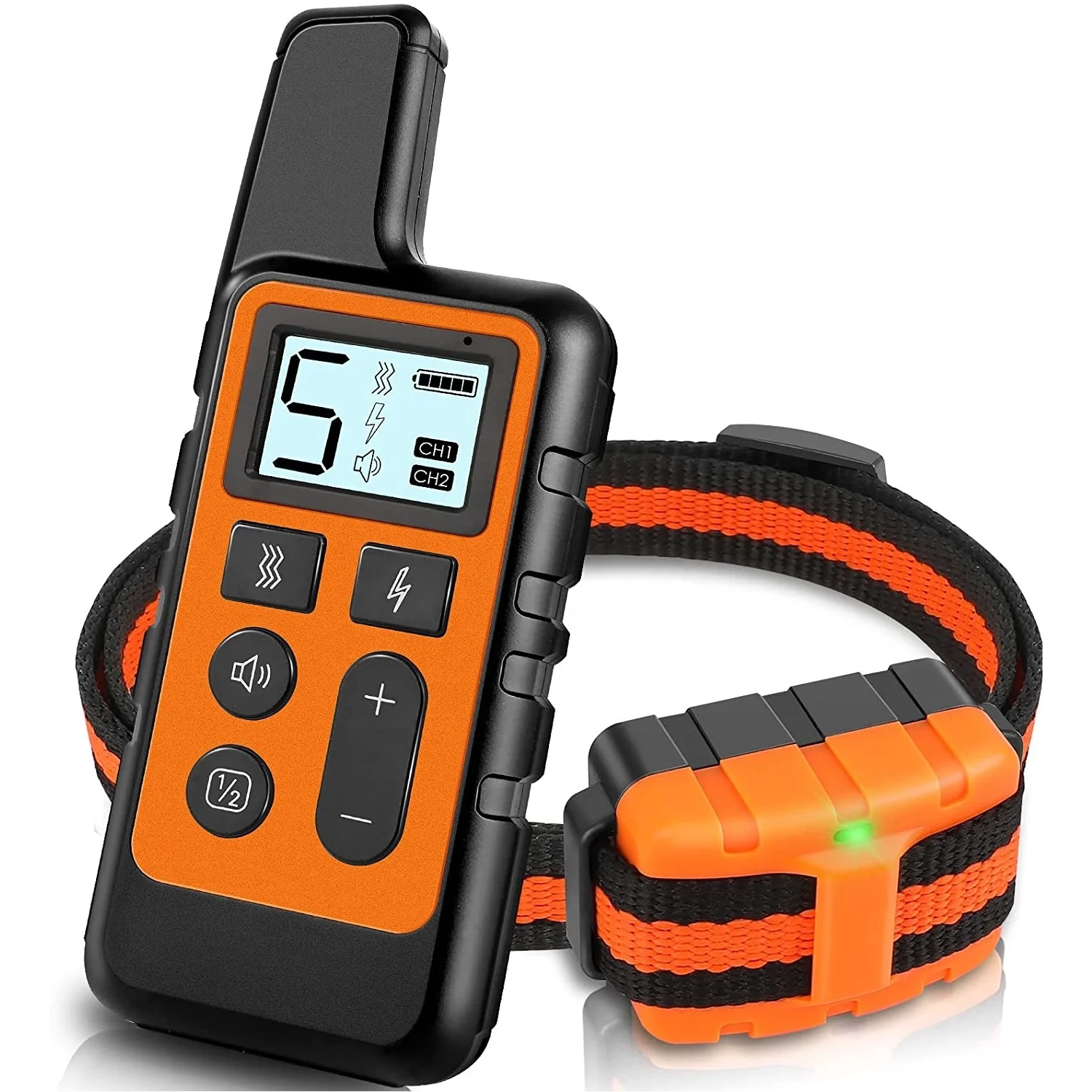 

5LB 8 Pound Dog Aggression Barking Shock Collar Dog Training To Stop Digging For 1 Dogs