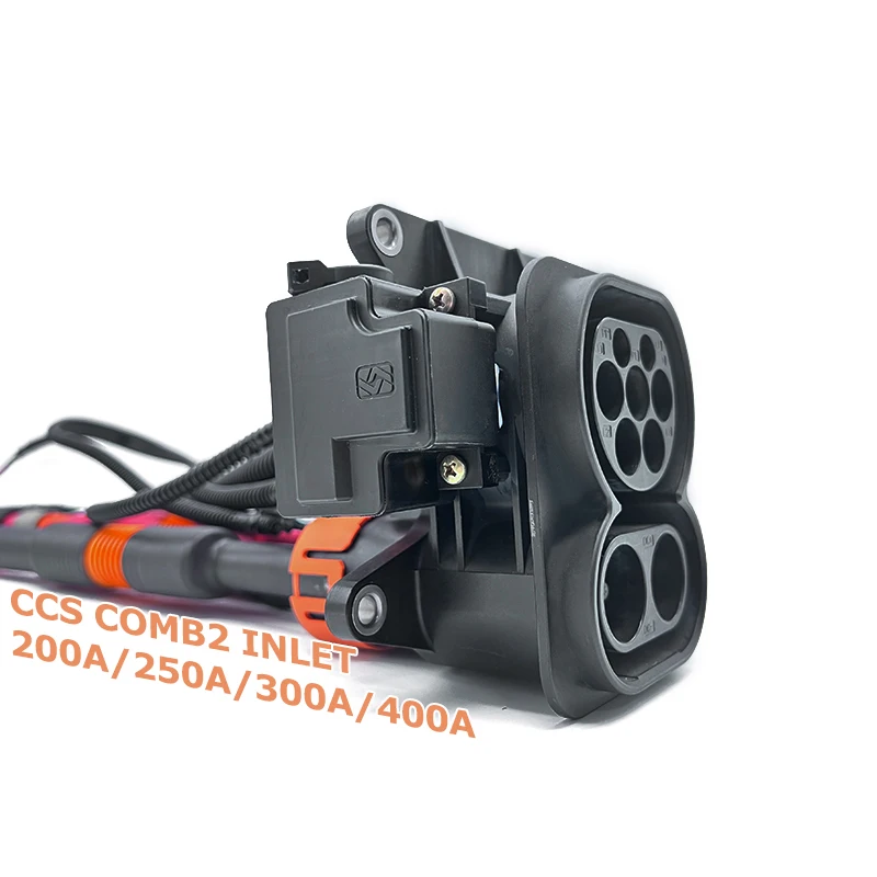 

200A/250A/300A/400A IEC 62196 CCS Combo 2 EV Charging Socket for DC Charging CCS2 inlet