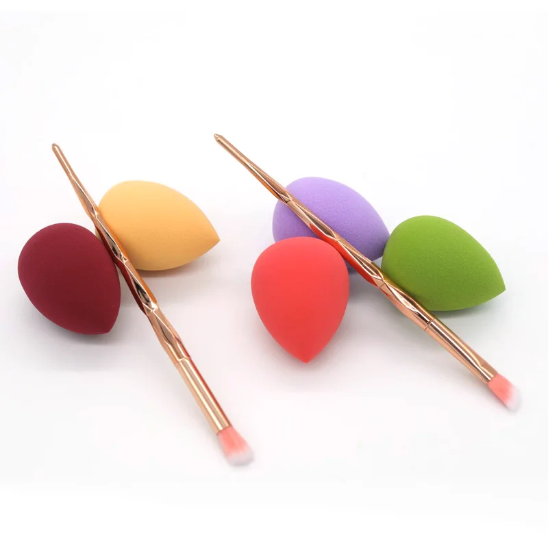 

Factory Directly Wholesale Rainbow Makeup Sponge Round Makeup Sponge, Yellow