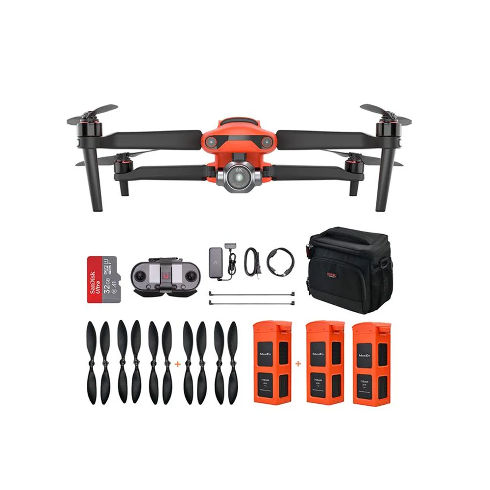 

Autel Robotics EVO II Pro Rugged Bundle - 6k Camera Drone Hard Case Combo drones with 4k camera and gps