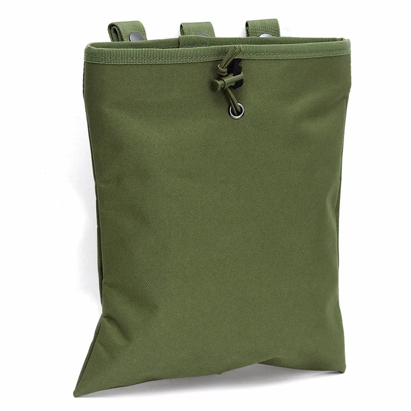 

Tactical Large Foldable Dump Pouch Roll-Up Dump Pouch Holster Drawstring Pouch Bag for Hunting, Camo sundry pouch